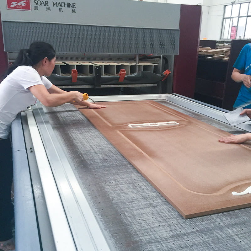 LM501 PVC Vakuumski termoformiranje ljepila za drvena vrata